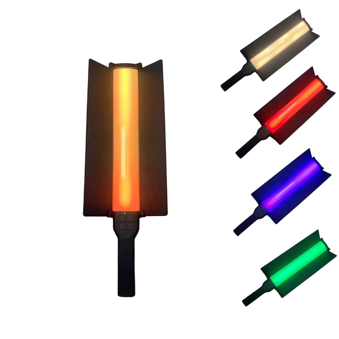 RGB Rechargeable Light Stick with Remote - Image 2