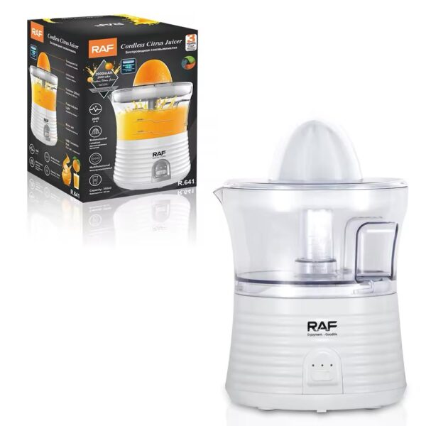 Raf Newest Rechargeable -Electric orange Lemon juicer