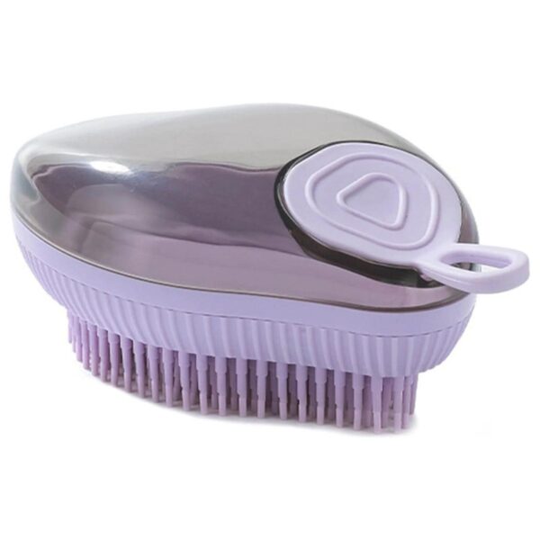 Pet Bath Massage Brush Puppy Dog Cat Grooming Cleaning