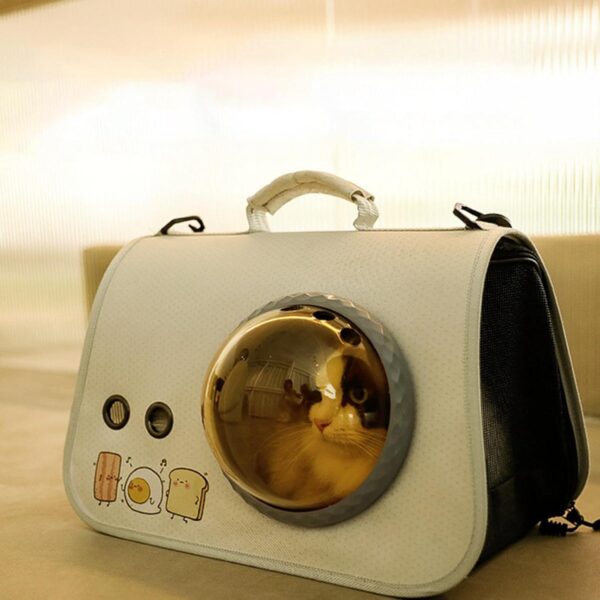 Pet Travel Carrier Privacy Protection Pet Bag for Travel Outdoor Cats