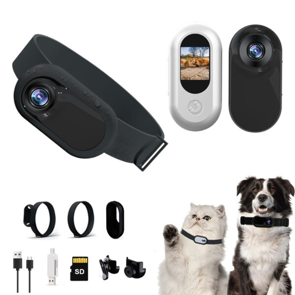 DUDU - Pet Camera Silicone Collar 64Gb