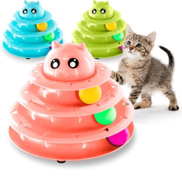 Circular Turntable Pet Toy