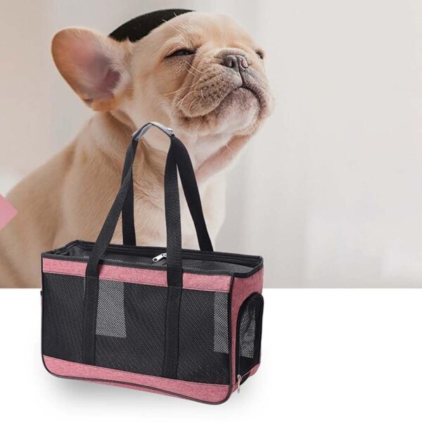 Pet Carrier Soft Sided Easy Cleaning Lightweight Cycling-45*18*29 cm