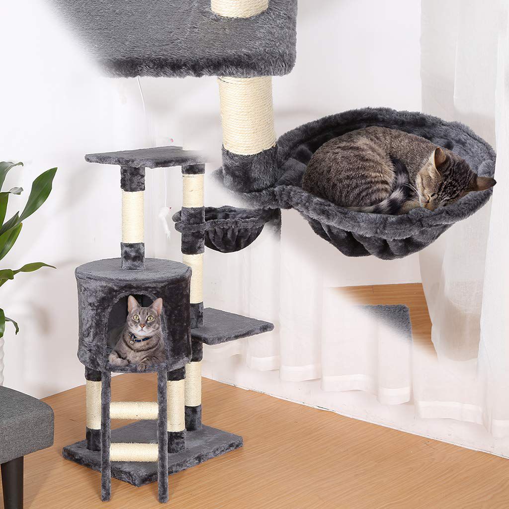 Cat Tree Scratching Posts for Cats Deluxe-50*35*148 cm - Image 5