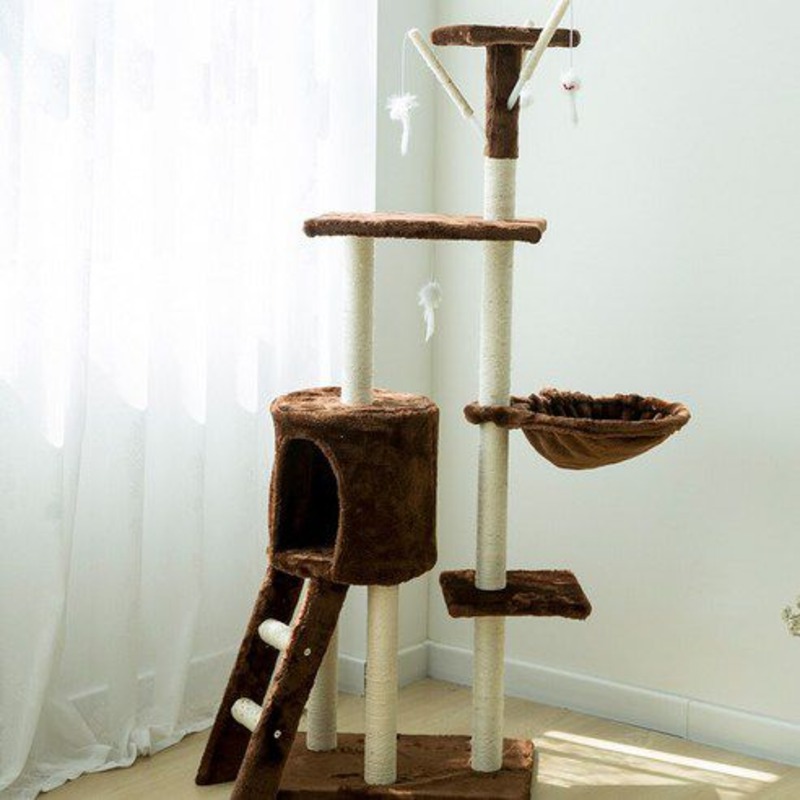 Cat Tree Scratcher Posts for Cats Deluxe-48*34*140