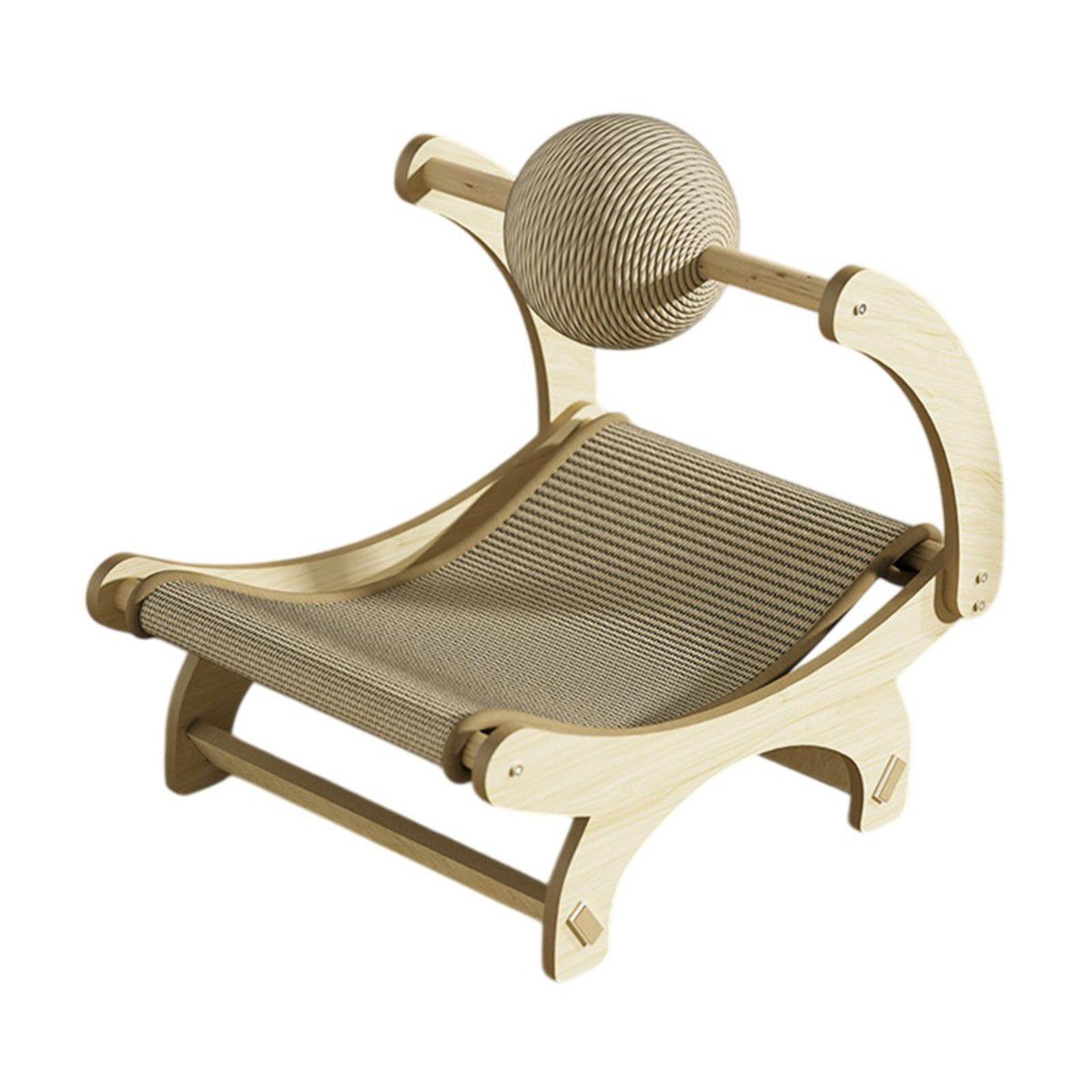 Cat Scratcher with Ball Cat Scratching Ball Toy Pet Supplies Pet Sleeping Bed - Image 4