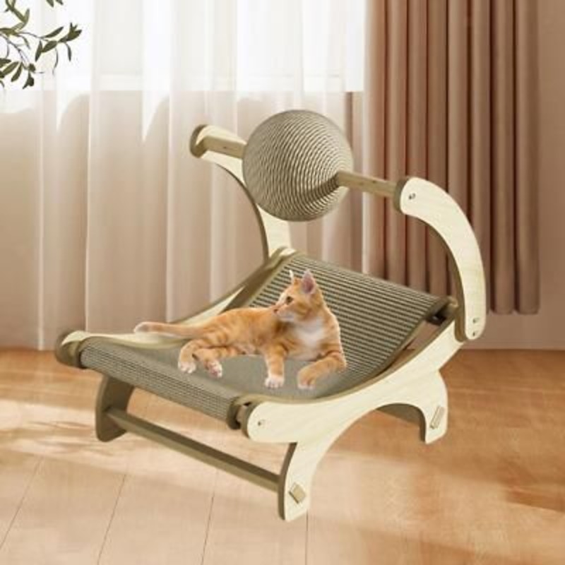 Cat Scratcher with Ball Cat Scratching Ball Toy Pet Supplies Pet Sleeping Bed