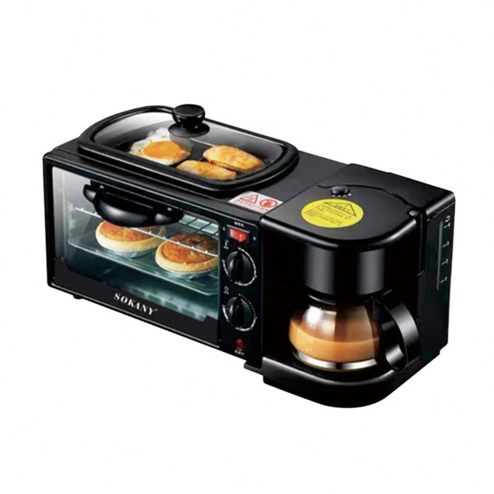 3 In 1 Breakfast Makers Mutlti Function Breakfast Machine - Image 4