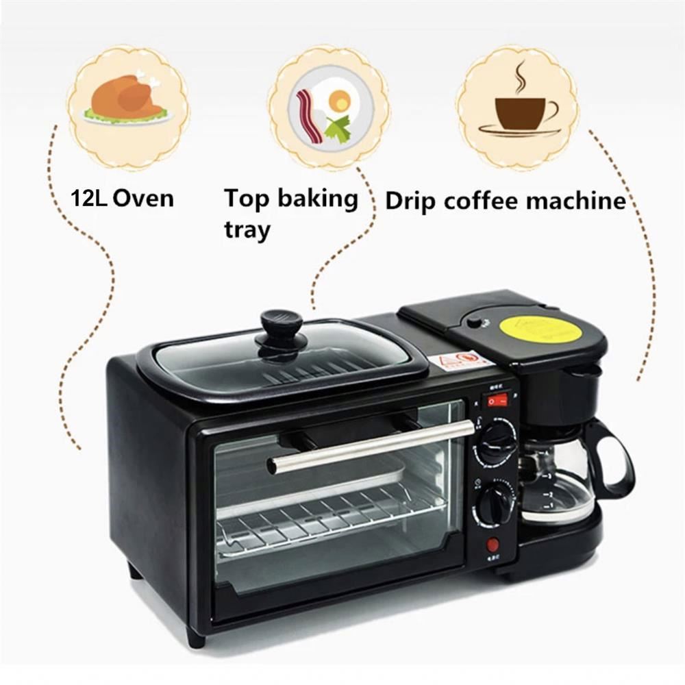 3 In 1 Breakfast Makers Mutlti Function Breakfast Machine - Image 3
