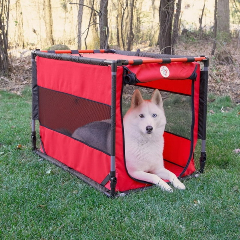 Sport Pet Folding Dog Kennel, Large-91.4cm *61cm*66cm