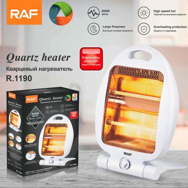 RAF 800 W Electric Portable Mini Room Heater