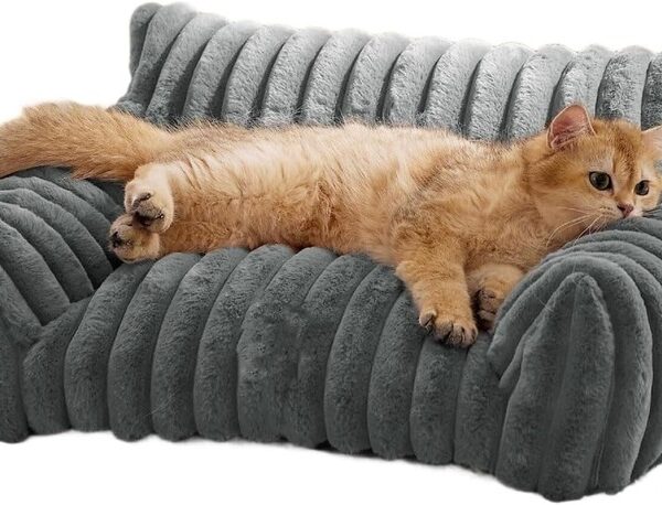 Creative Pet Bed Luxurious Cushion Nest for Dogs and Cats Soft Cuddle Comfortable Sofa Multiple Color Sofa Bed-60*45*25cm