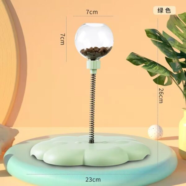 Pet Feeder Toy with Treat Dispensing Ball