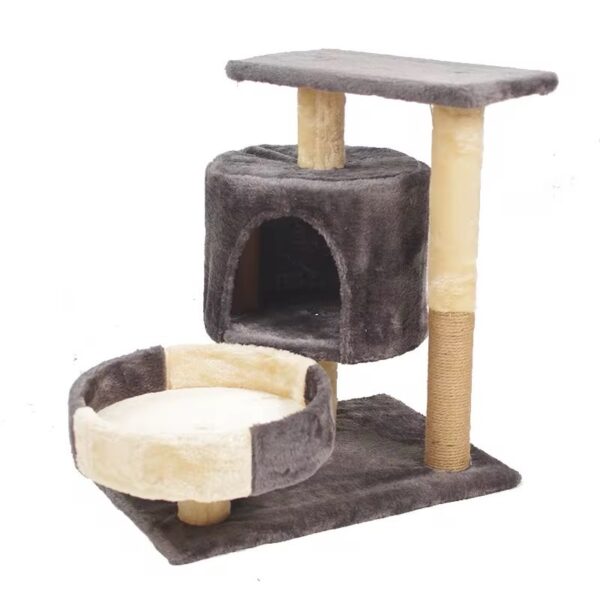 Cat Tree Scratching Condo Tower Furniture Scratch Post Pet House for Kitten-50*33*53 cm