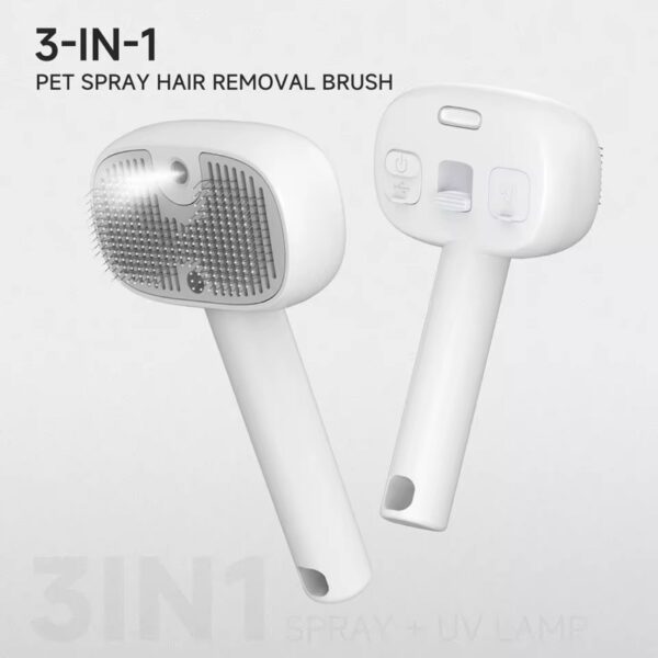 Upgraded pet spray comb 3 in 1