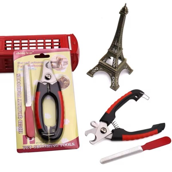 CHONG LE ER Pet Nail Clipper and Scissors set