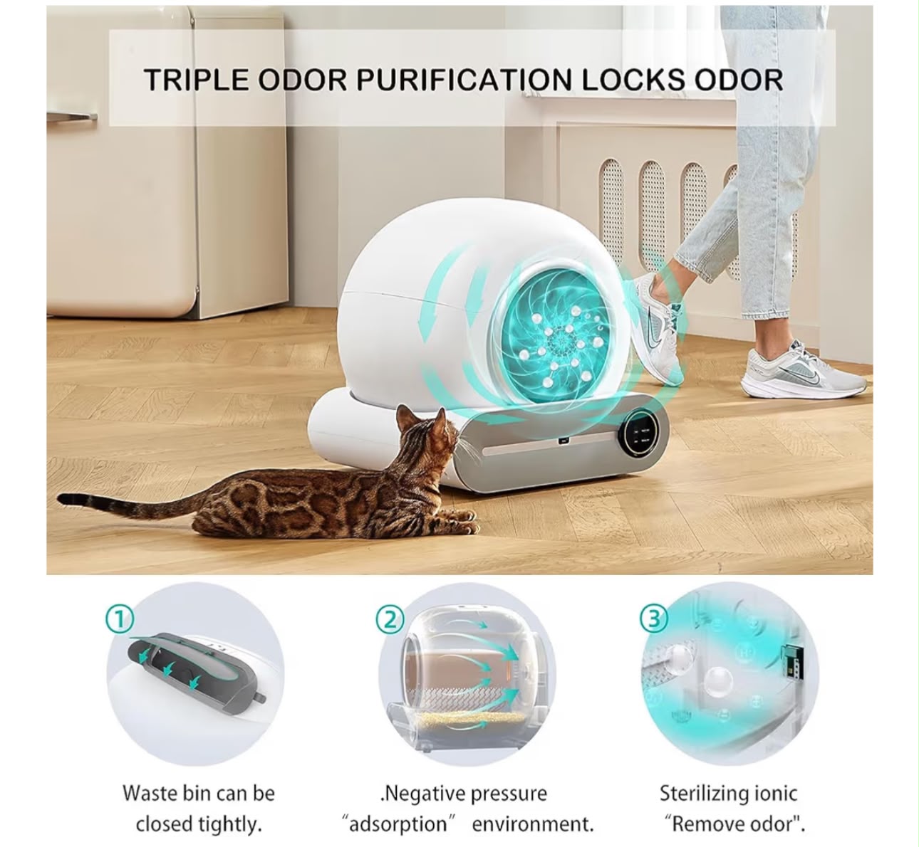 Automatic self-cleaning cat litter box - Image 5