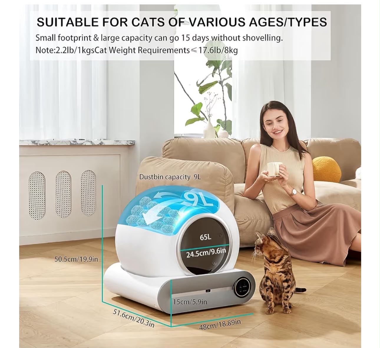 Automatic self-cleaning cat litter box - Image 7