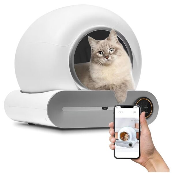 Automatic self-cleaning cat litter box