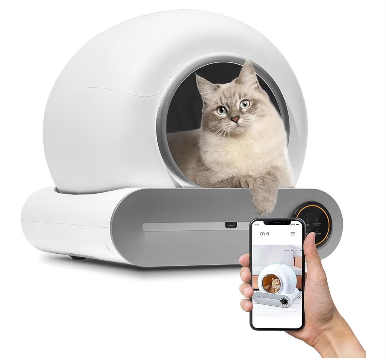 Automatic self-cleaning cat litter box - Image 3