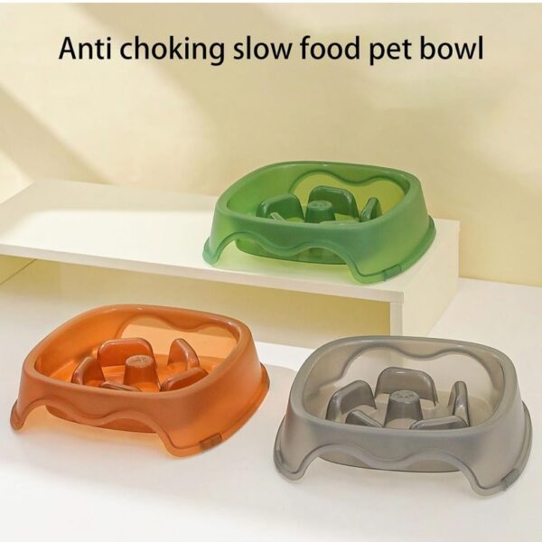 Slow feeder bowl