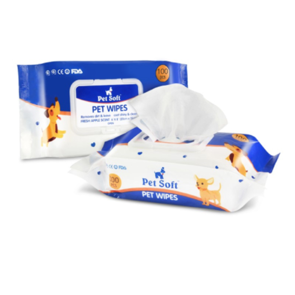 Pet Soft Pet Wipes-100 pcs