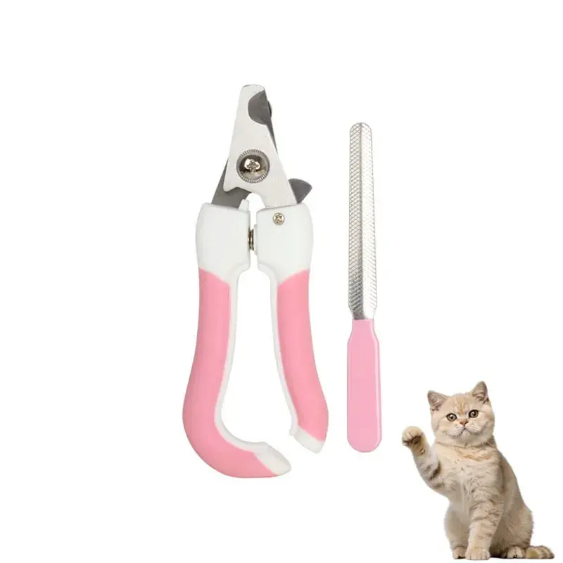 Chong Le Pet Grooming Nail Clipper Set -pink-Large