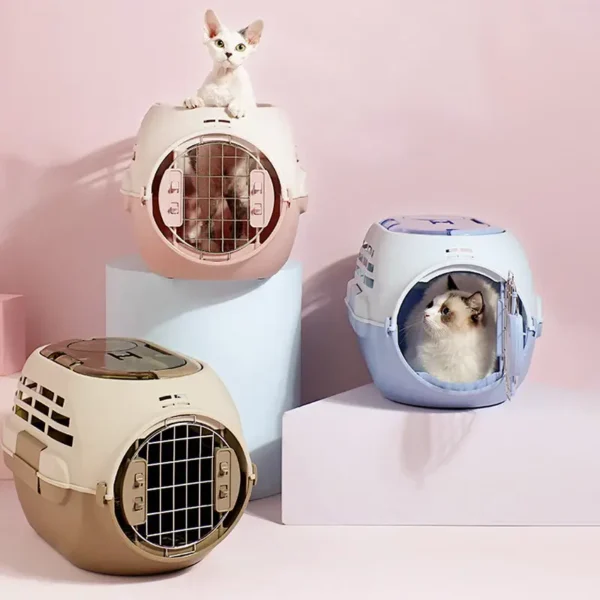 Double Door Airbox Cat Carrier -50cm