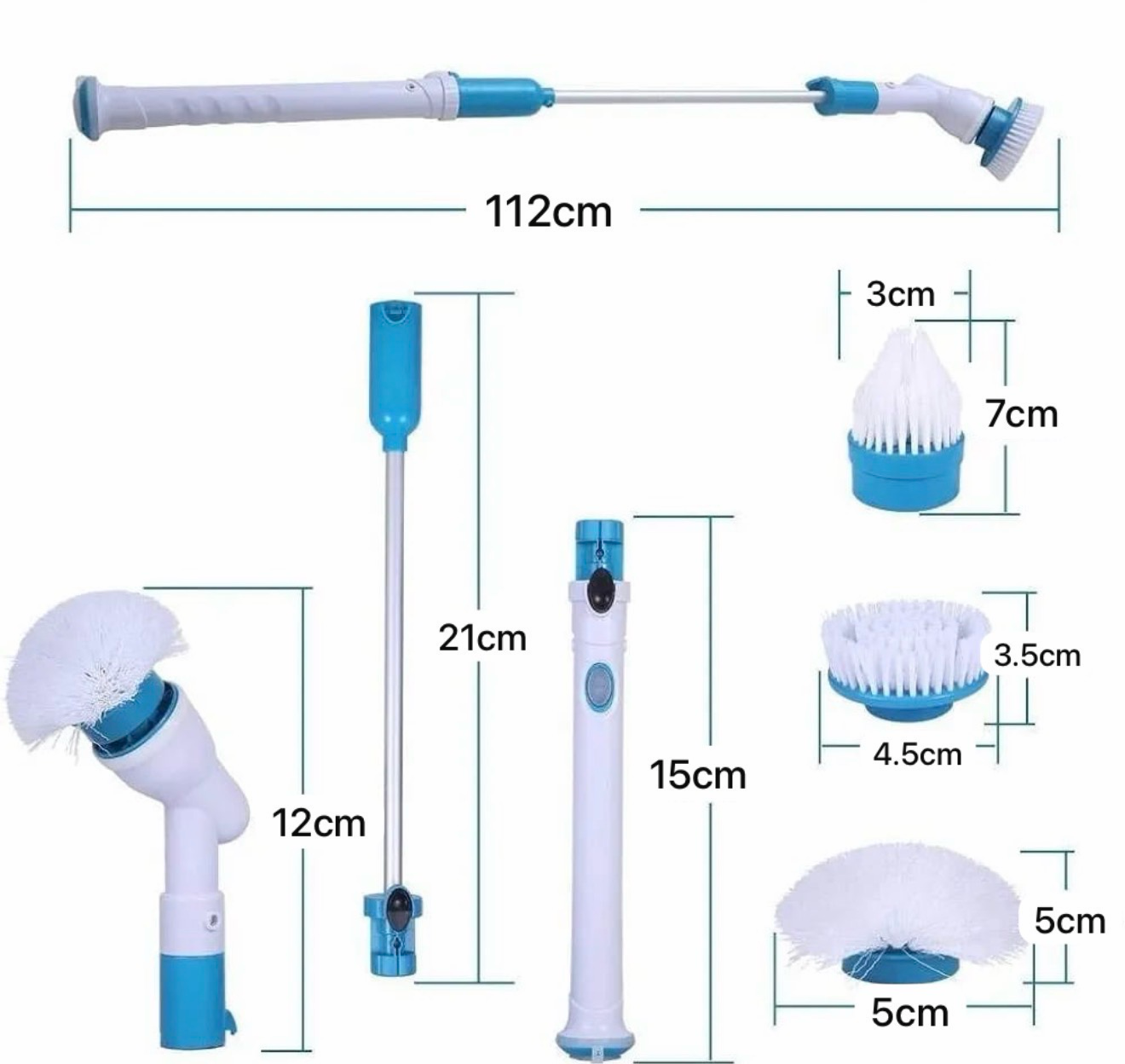 Spin Scrubber Cleaning Brush - Image 9