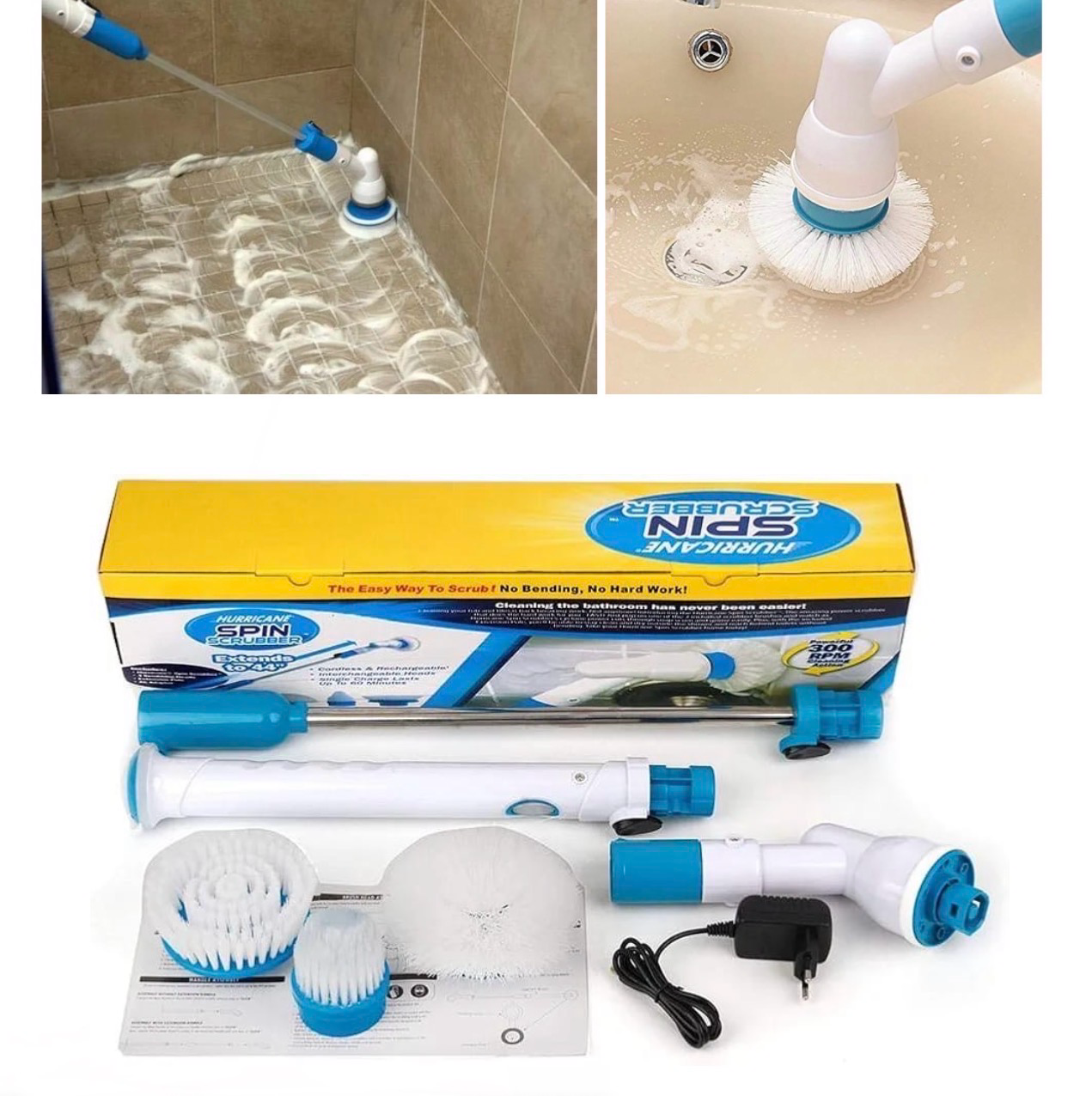 Spin Scrubber Cleaning Brush - Image 13