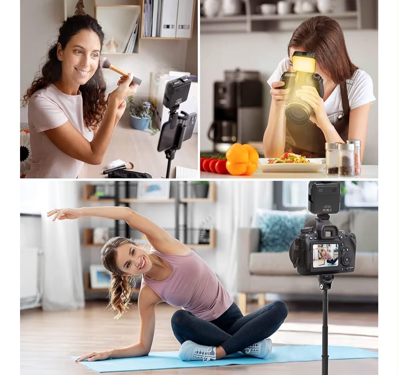 MJ88 RGB LED Video Light | Rechargeable Pocket Fill Light - Image 4