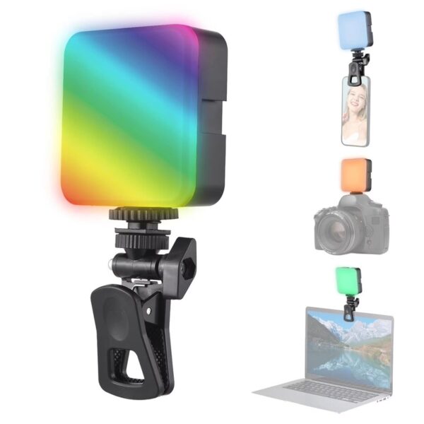 MJ88 RGB LED Video Light | Rechargeable Pocket Fill Light