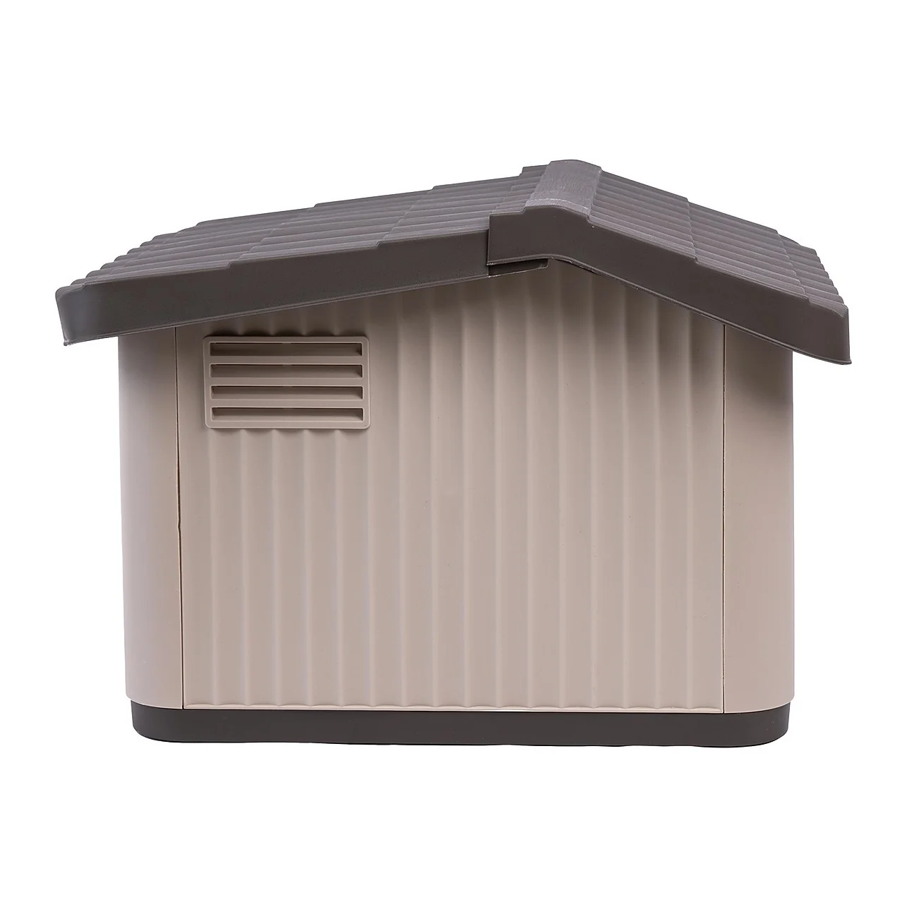 Plastic Dog House Kennel Shelter for Indoor & Outdoor Pets, Weatherproof-60 × 51 × 41 cm - Image 2