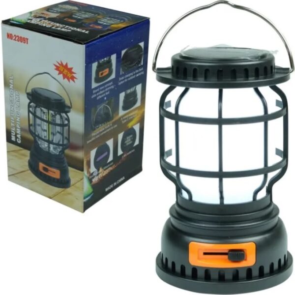 LED Camping Lantern Rechargeable, Bright 3000 Lumen, Stepless Adjusted,IP44 Waterproof Lantern for Hurricane, Emergency, Hiking,Power Outages, Home,Garden