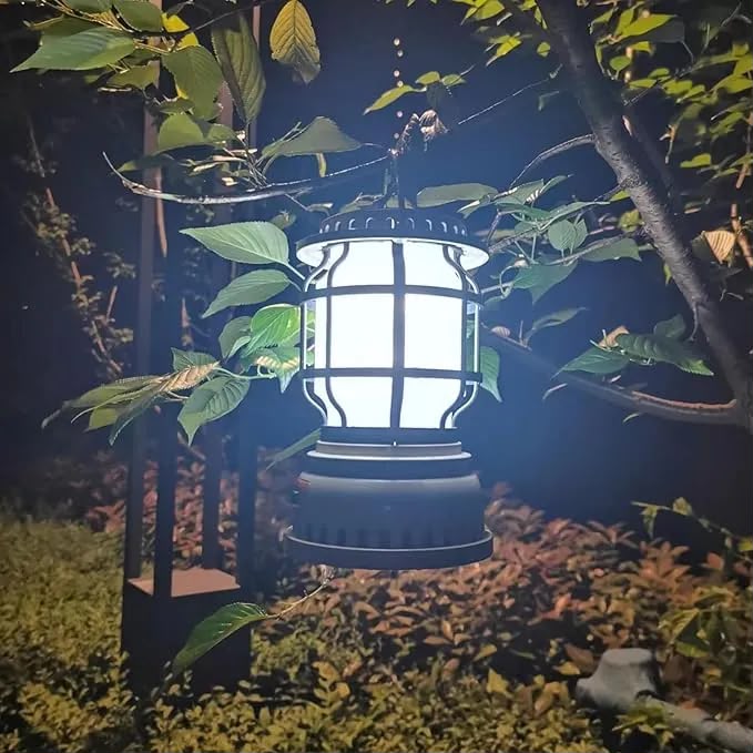LED Camping Lantern Rechargeable, Bright 3000 Lumen, Stepless Adjusted,IP44 Waterproof Lantern for Hurricane, Emergency, Hiking,Power Outages, Home,Garden - Image 5
