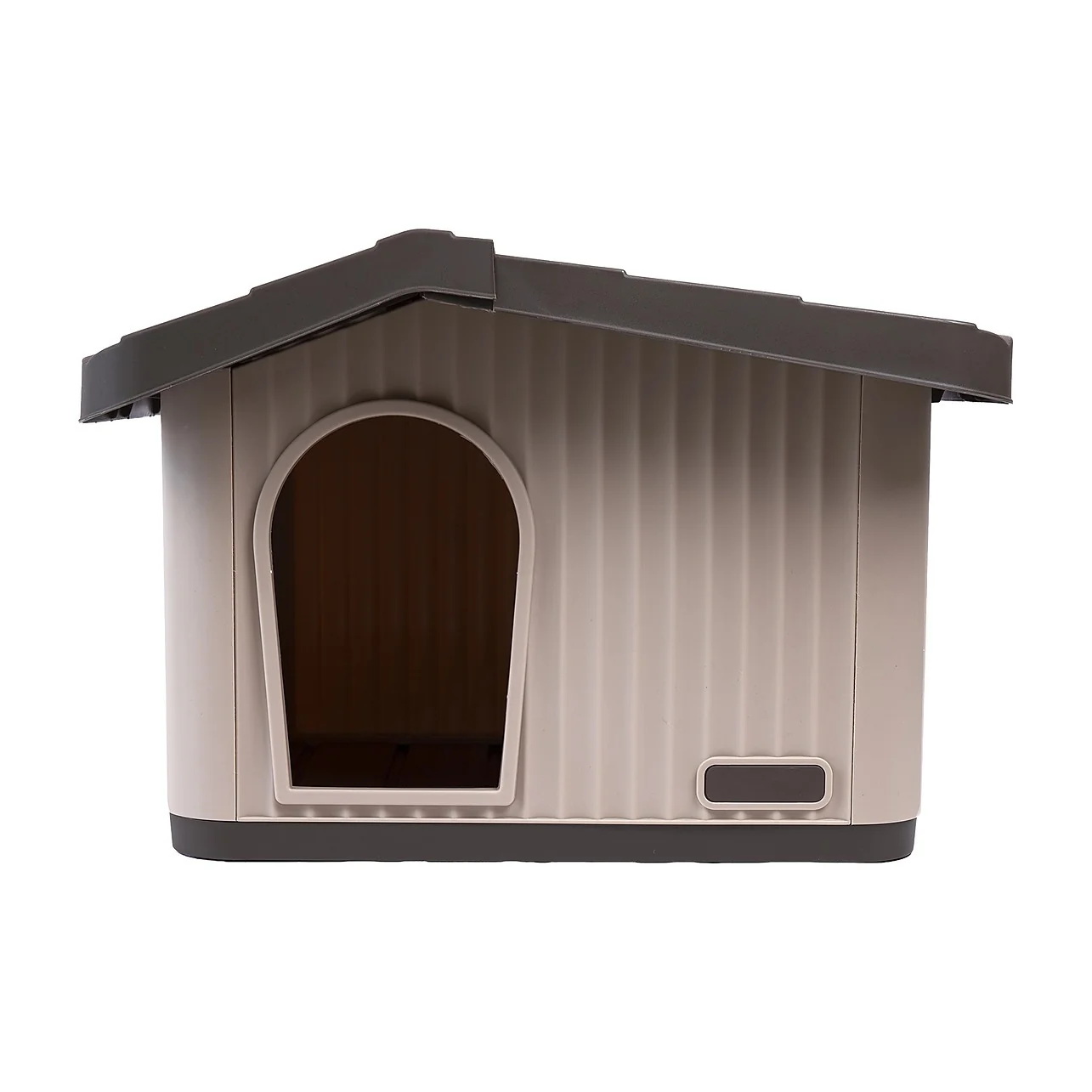 Plastic Dog House Kennel Shelter for Indoor & Outdoor Pets, Weatherproof-60 × 51 × 41 cm - Image 10